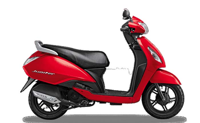TVS Jupiter BS6 rental in Vizag